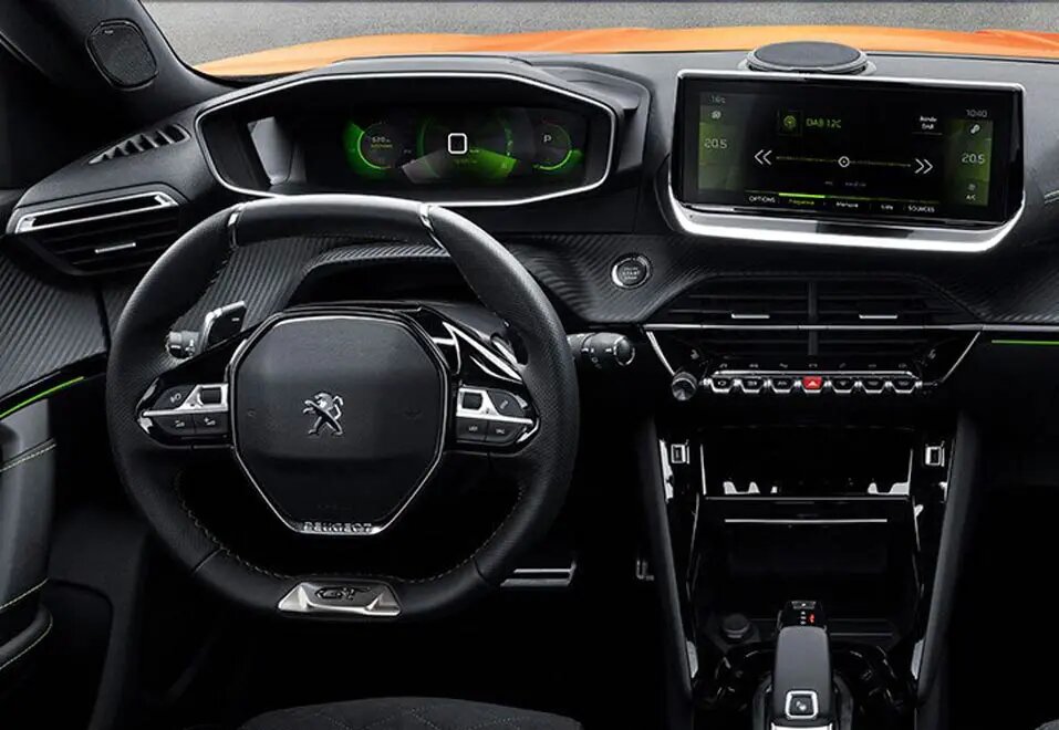 La tecnología I-Cockpit del Peugeot 2008.