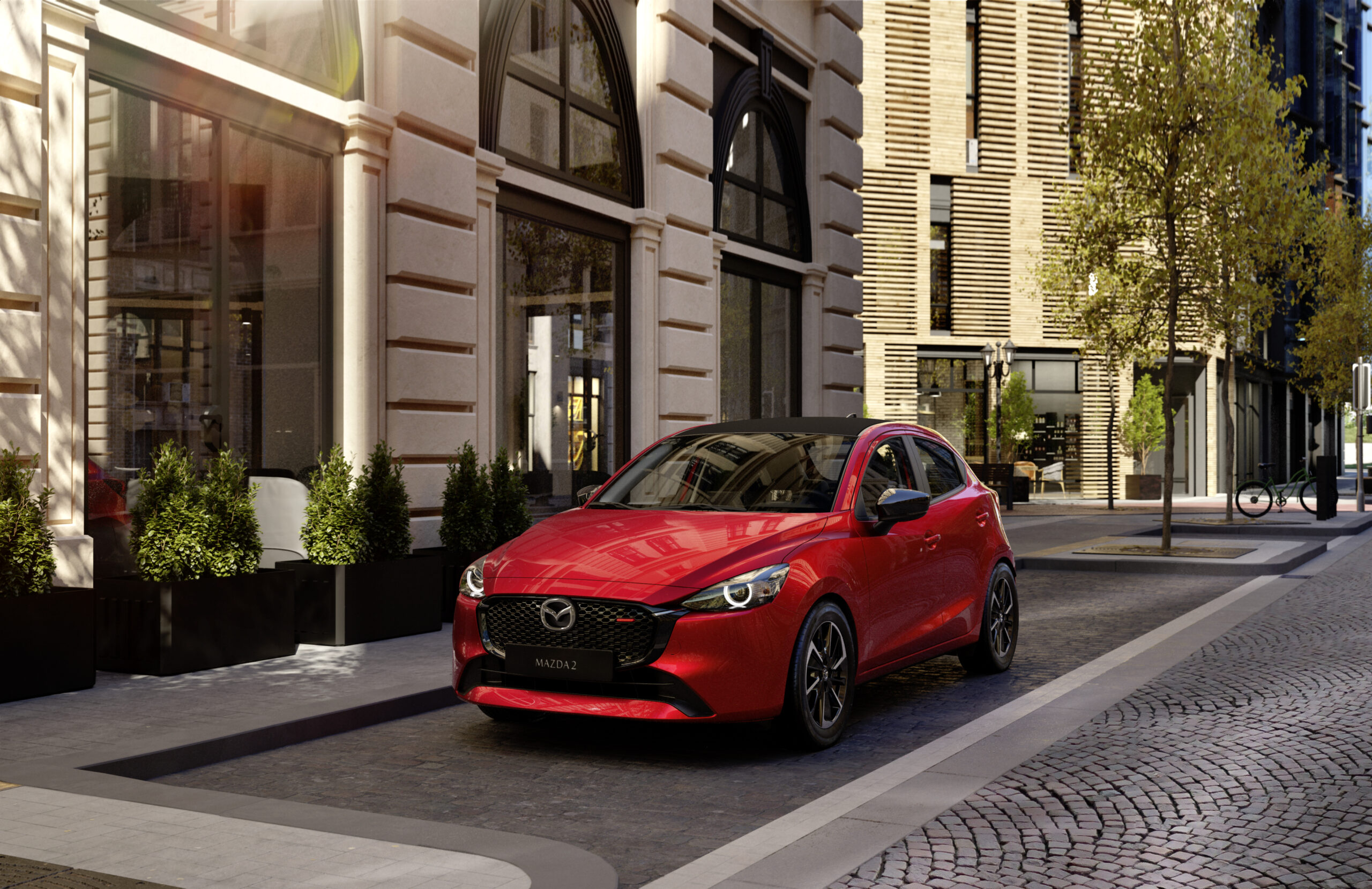 Mazda 2 llega con un motor de 2 litros que lo convierten en una alternativa de alta potencia en su segmento.
