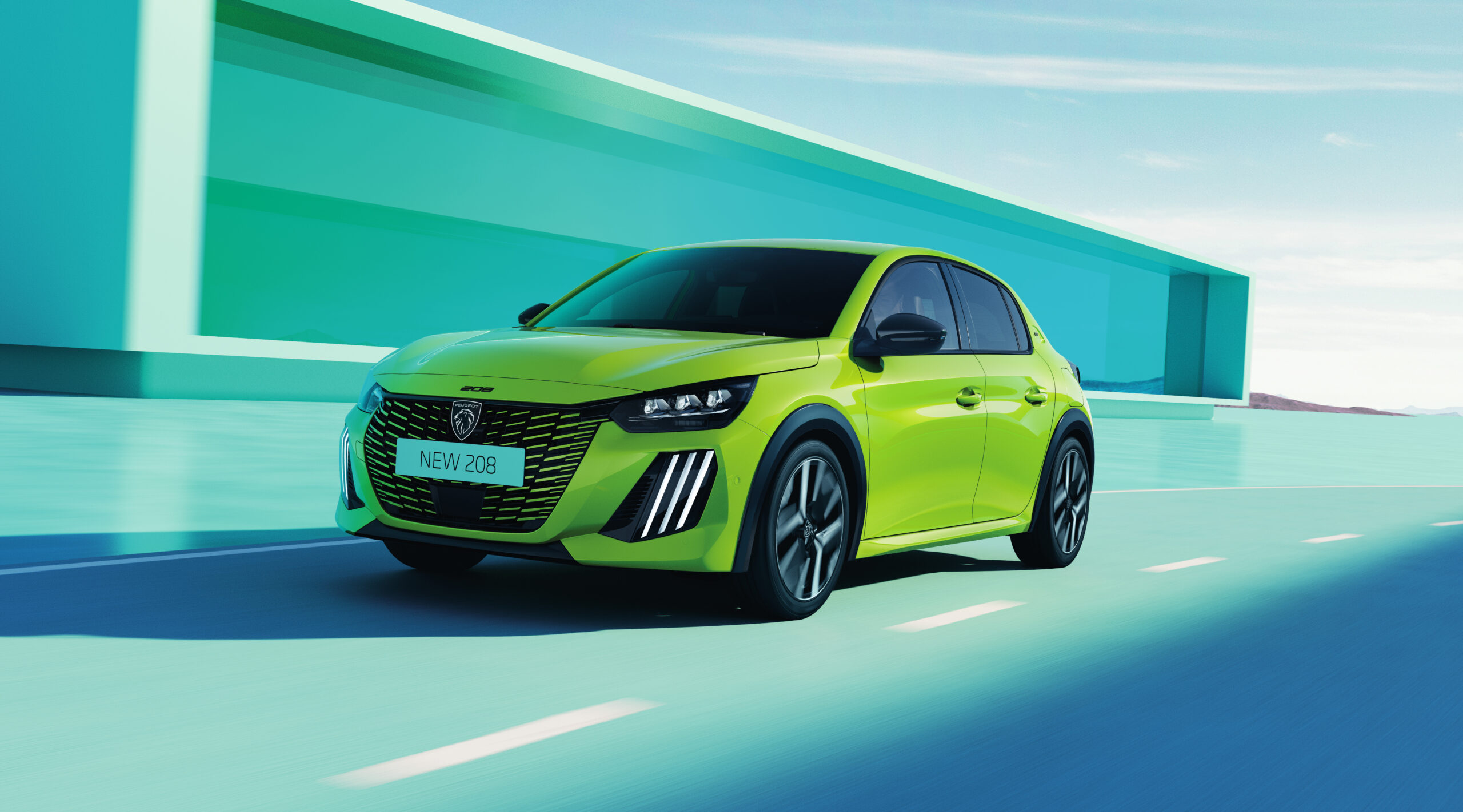 El nuevo Peugeot 208 E trae al presente los valores desarrollados por Peugeot a partir de su icónico vehiculo 205 que supuso una revolución para la marca francesa.