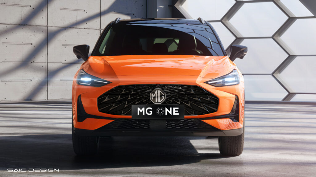 MG One tiene desde su diseño un marcado acento de vehículo deportivo gracias a su dibujo más agresivo y fuerte presencia visual .