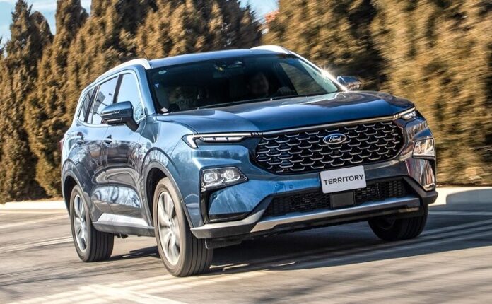 Ford Territory es una nueva opción en movilidad sostenible que llegará a Colombia en los próximos meses.